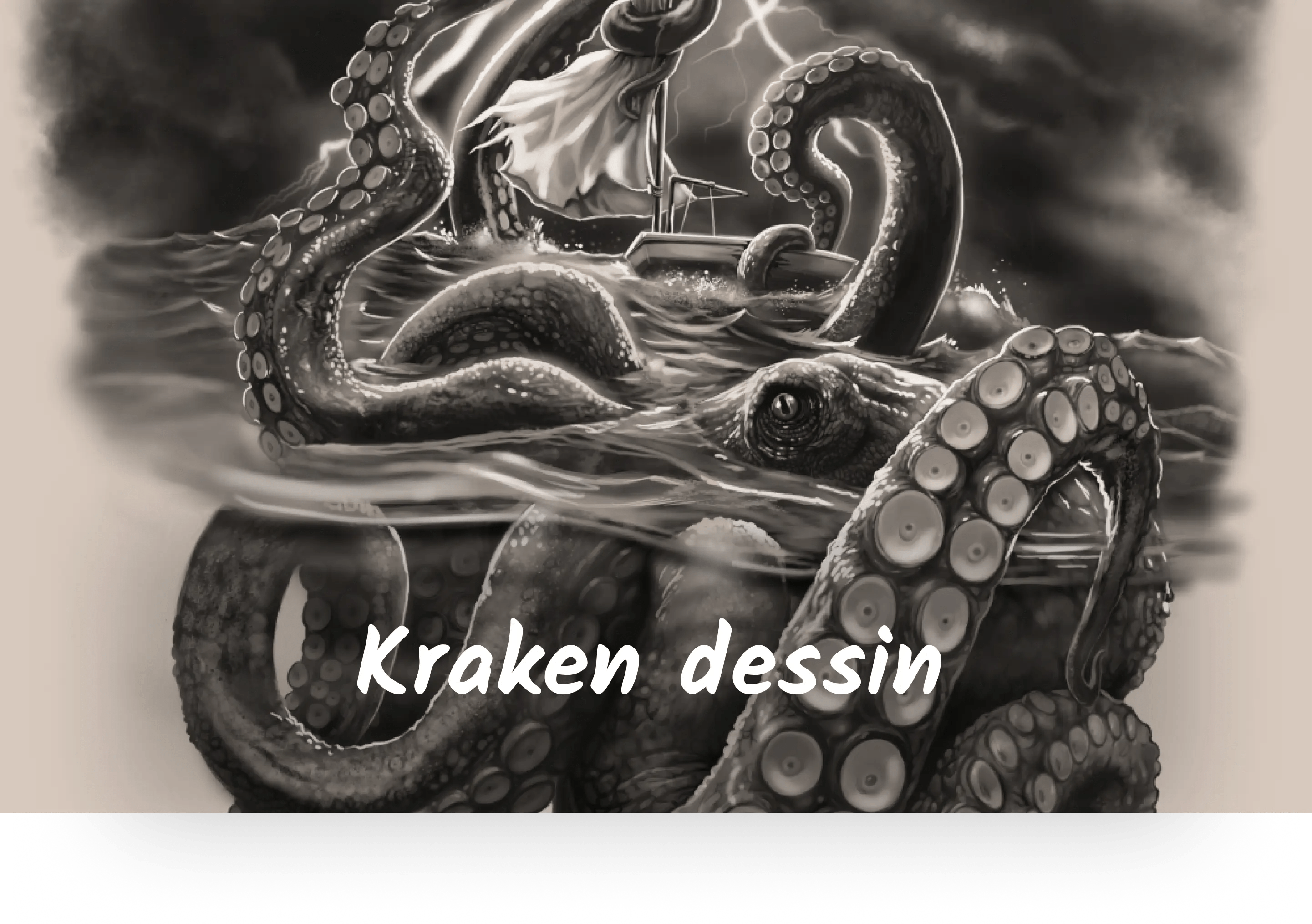 kraken dessin