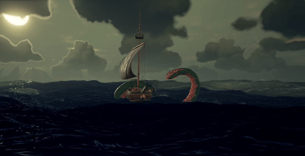 kraken sea of thieves