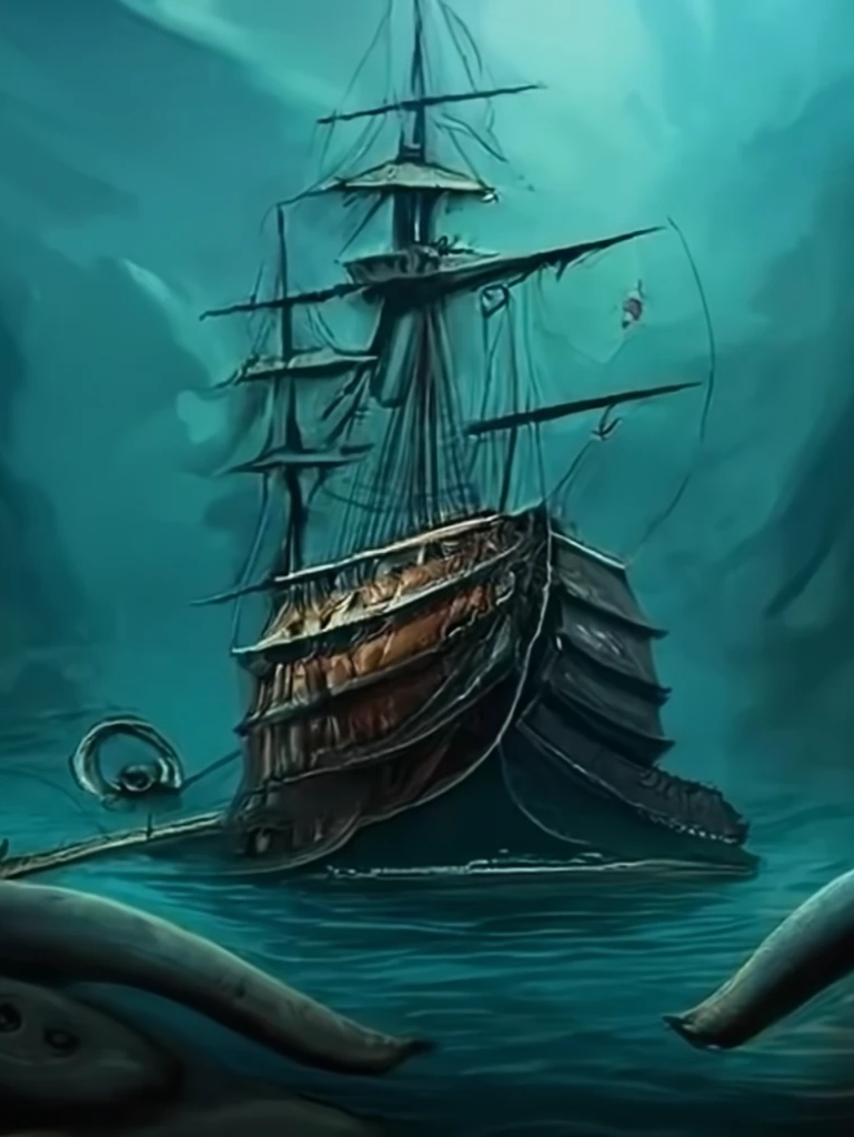 mythologie pirate kraken
