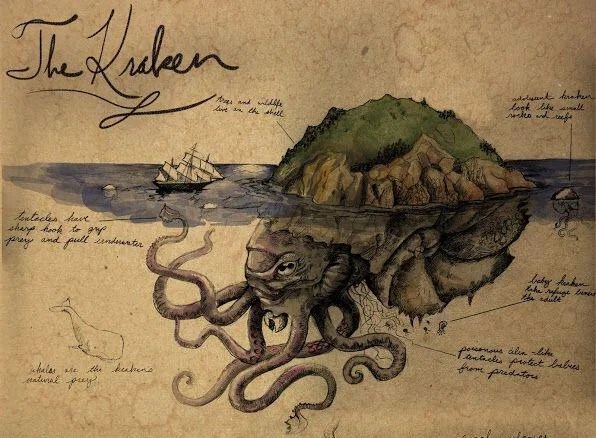 Le Kraken dans Valheim