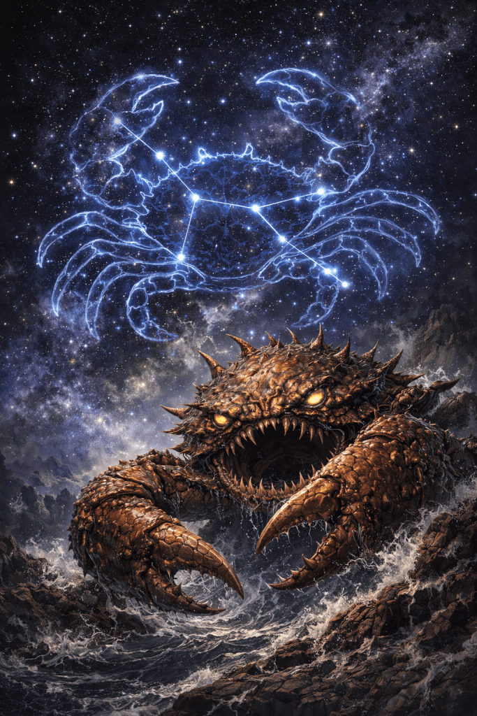 Karkinos et la constellation du Cancer