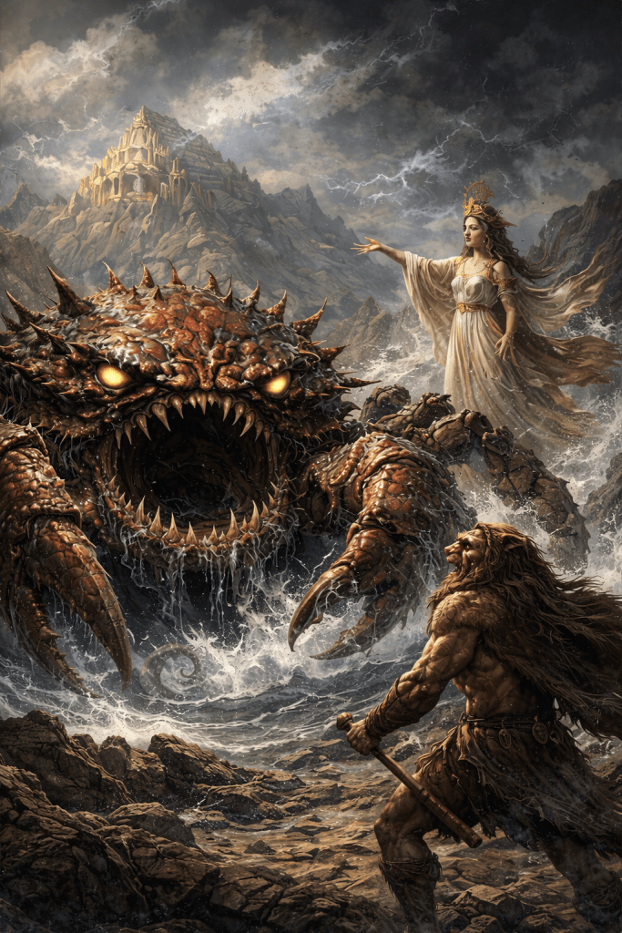 Origines et mythologie de Karkinos