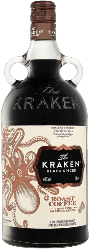 kraken alcool base rhum noir