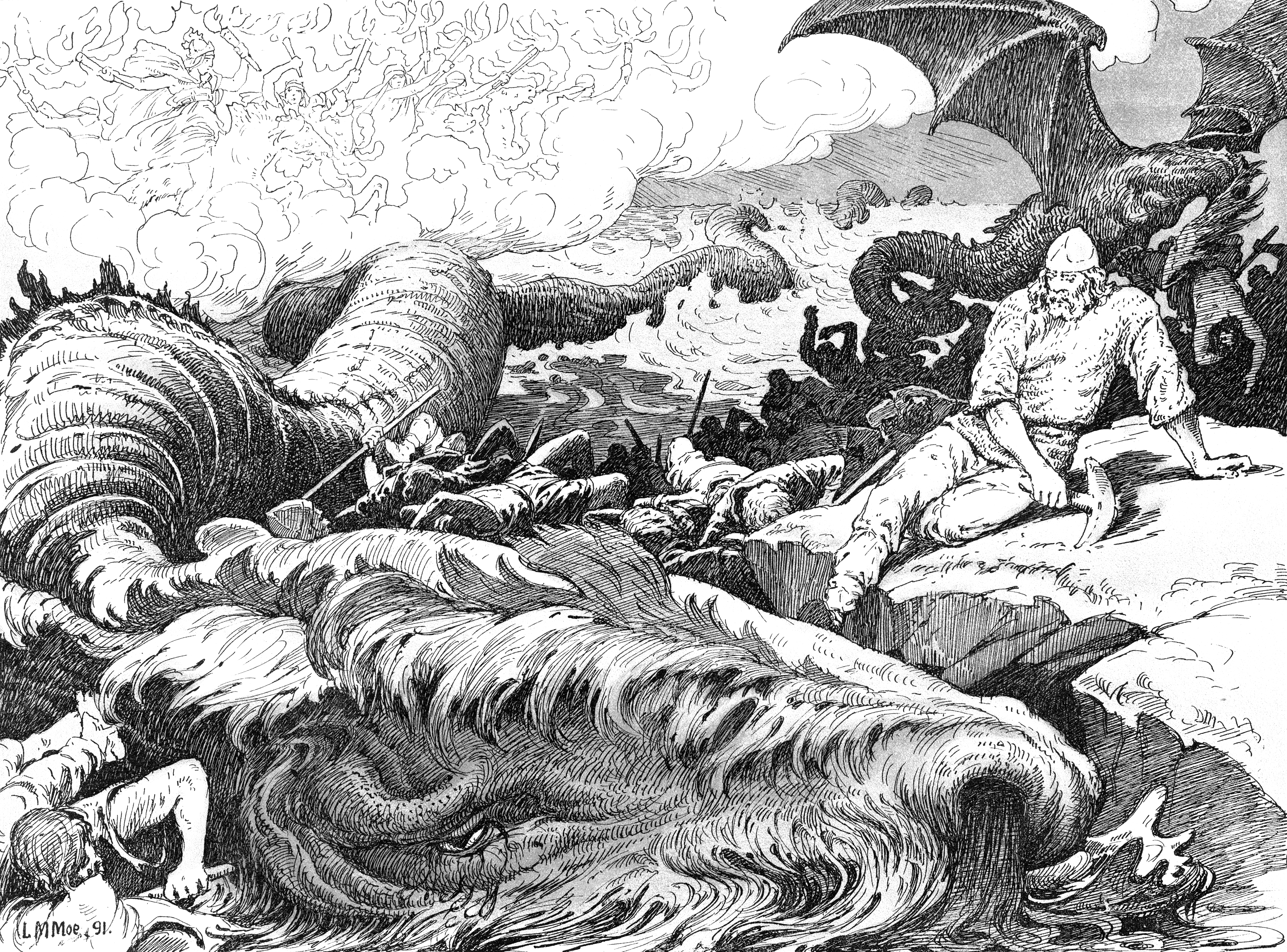 Jörmungandr : le serpent-monde nordique